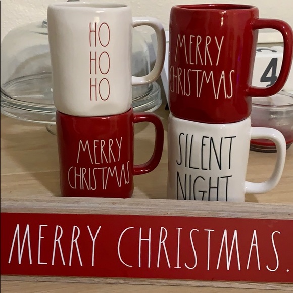 Rae Dunn Christmas Mugs